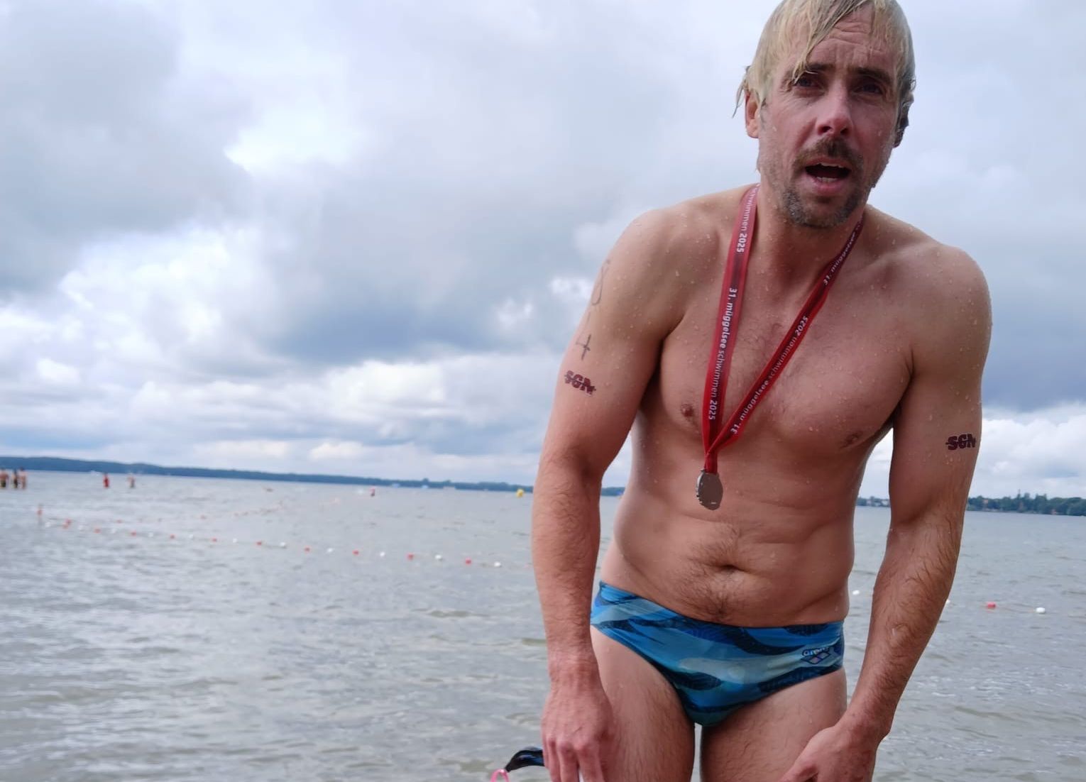 Bild zu Spitzenleistung beim Müggelseeschwimmen