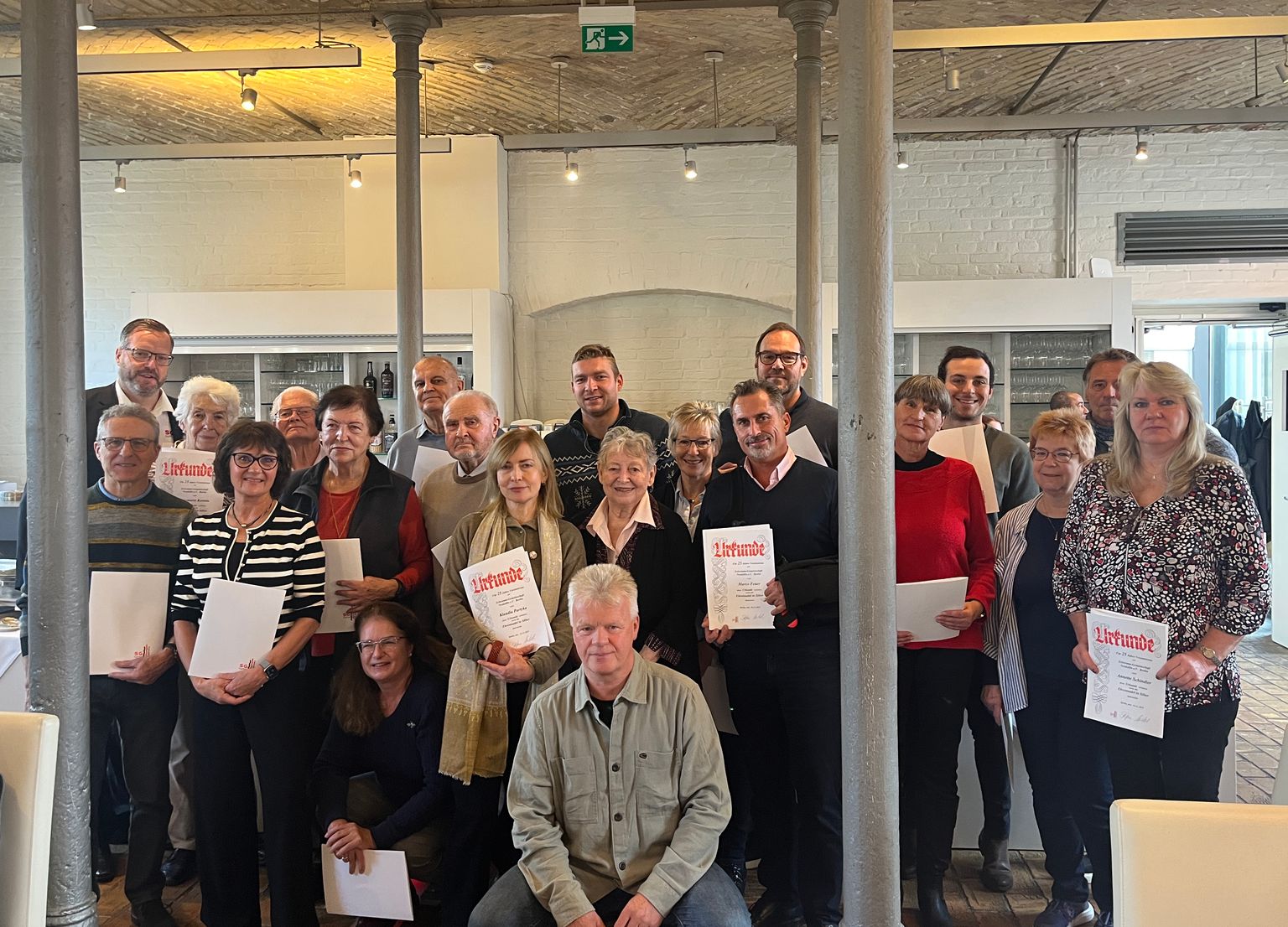 Bild zu Ehrung der langjährigen Mitglieder 2025