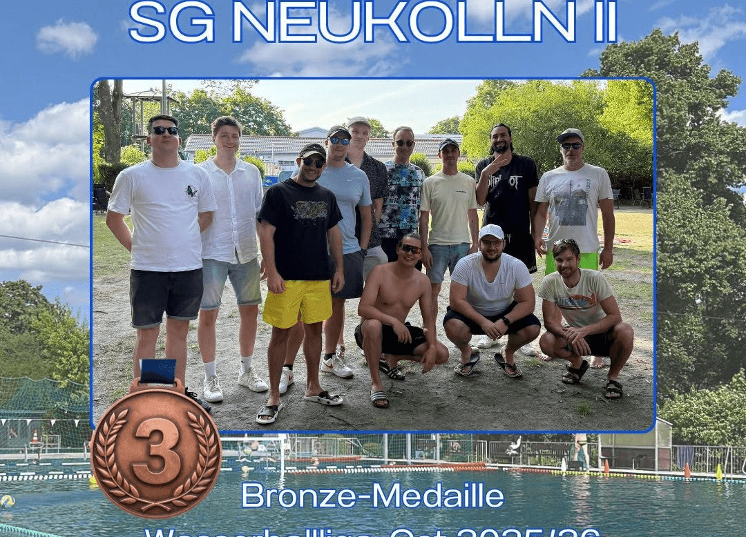 Bild zu SG Neukölln II krönt eine starke Saison mit Bronze