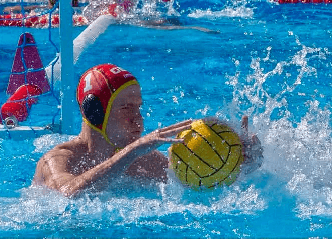 Bild zu Connor Bruchwalski mit Deutschland bei der U20-Wasserball-EM
