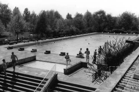 Das Sportbad Britz 1959