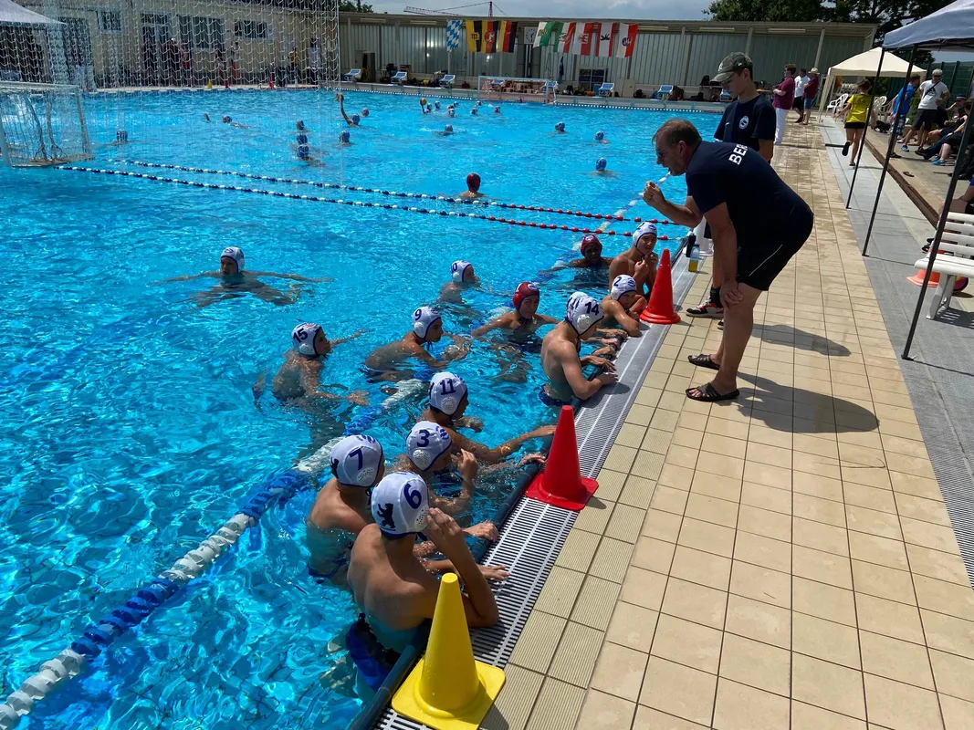 David Skillen beim Coachen