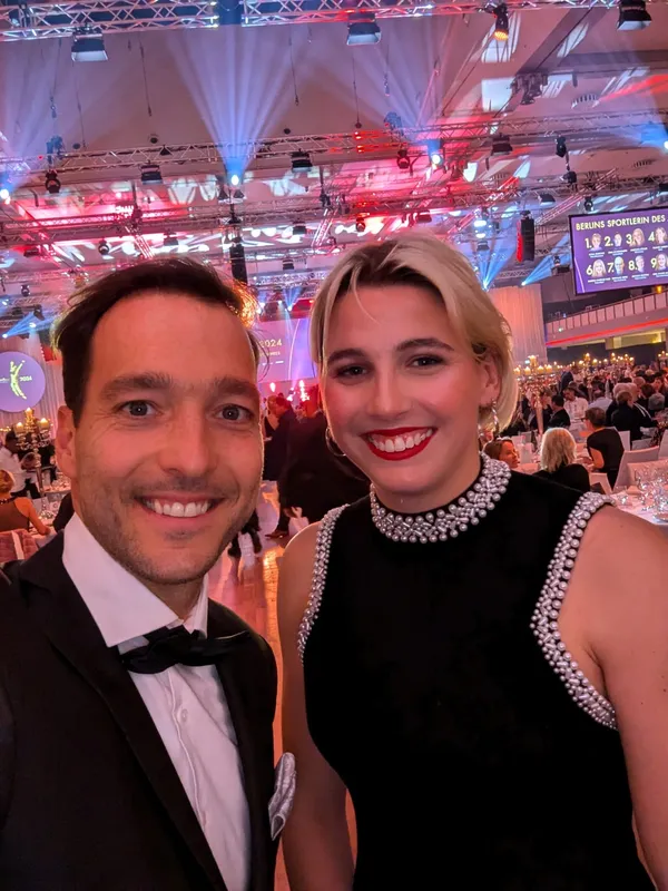 SGN-Freizeitsportler Robert Habersack und Angelina Köhler